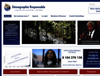 demographie-responsable.org screenshot