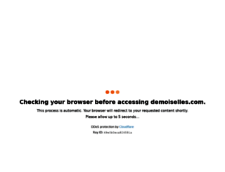 demoiselles.com screenshot
