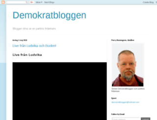 demokratbloggen.blogspot.com screenshot