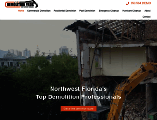 demolitionpros.com screenshot