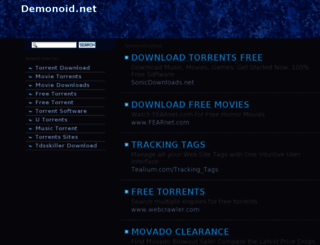 demonoid.net screenshot