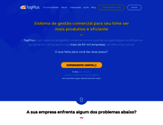 demonstracao.tagplus.com.br screenshot