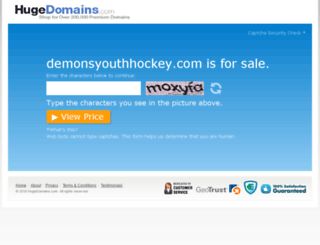 demonsyouthhockey.com screenshot