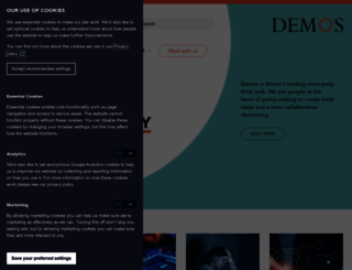 demos.co.uk screenshot
