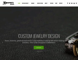 dempseysjewelers.com screenshot