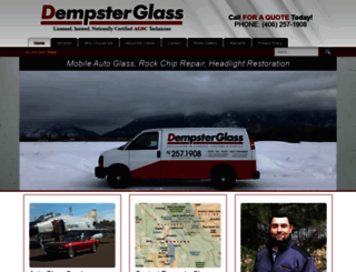 dempsterglass.com screenshot