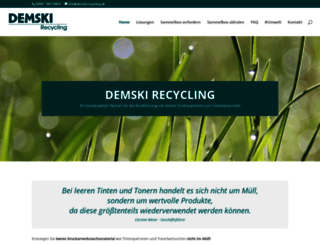 demski-recycling.de screenshot
