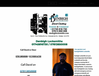 denbighlocksmiths.com screenshot