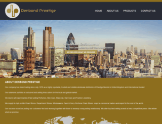 denbondprestige.co.uk screenshot
