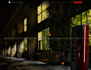 dencoaudio.co.nz screenshot