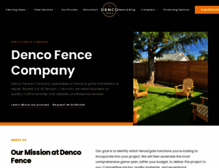 dencofence.com screenshot