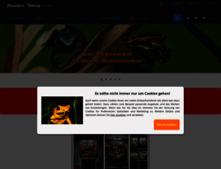 dendroshop.de screenshot