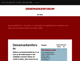 denemarkenforum.nl screenshot