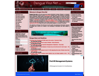denguevirusnet.com screenshot