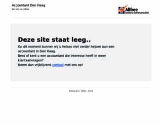 denhaag-accountant.nl screenshot
