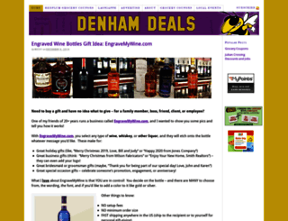 denhamdeals.com screenshot