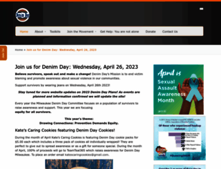 denimdaymke.org screenshot