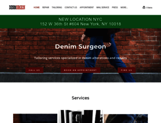 denimsurgeon.com screenshot