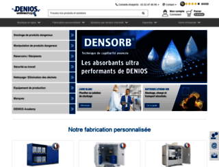 denios.fr screenshot