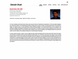 denishshah.com screenshot
