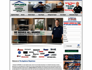 denisonappliancerepairmen.us screenshot