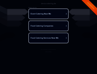 deniz-catering.de screenshot