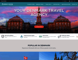 denmark.nordicvisitor.com screenshot