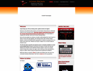 dennisbrownshaolin.com screenshot