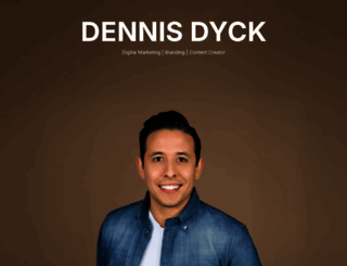 dennisdyck.com screenshot