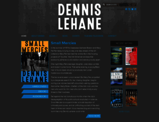 dennislehane.com screenshot