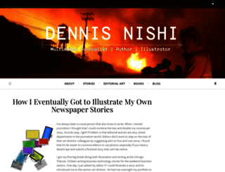 dennisnishi.com screenshot