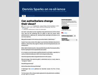 dennissparks.wordpress.com screenshot