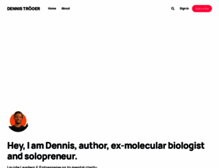 dennistroeger.com screenshot