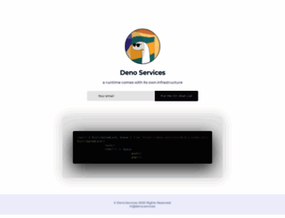 deno.services screenshot