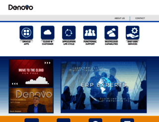 denovo-us.com screenshot