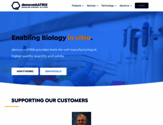 denovomatrix.com screenshot