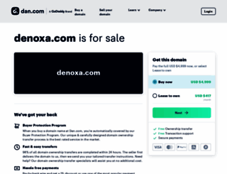 denoxa.com screenshot
