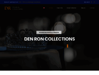 denroncollections.nl screenshot