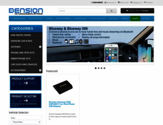 dension.co.uk screenshot