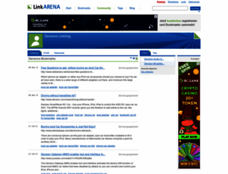 dension.linkarena.com screenshot
