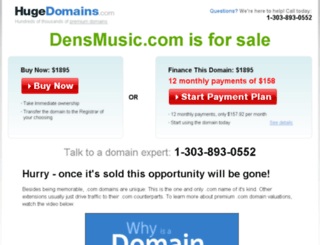 densmusic.com screenshot
