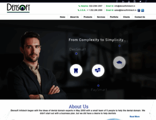 densoftinfotech.in screenshot