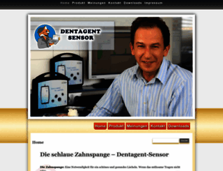 dentagent-sensor.com screenshot