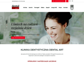dental-art.pl screenshot