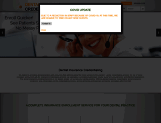 dental-insurancecredentialing.com screenshot