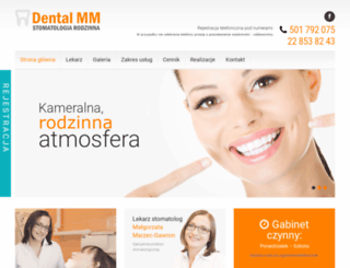 dental-mm.pl screenshot