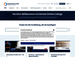 dental-online-college.com screenshot