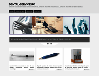 dental-service.ro screenshot