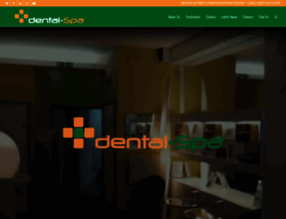 dental-spa.co.uk screenshot