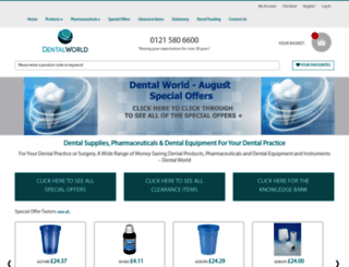dental-world.co.uk screenshot